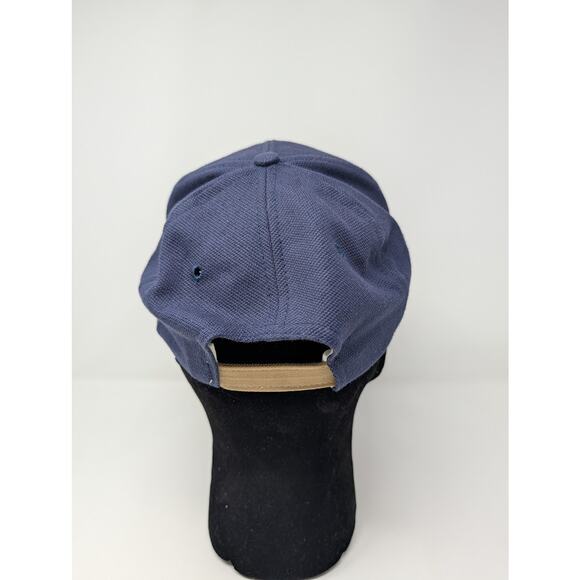 The Old Course St Andrews Links Blue Yellow Hat Links Collection Adjustable VTG - Picture 4 of 7
